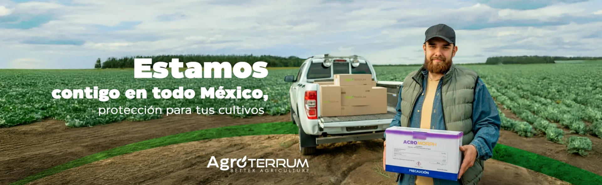 Catálogo de agroquímicos Agroterrum México: insecticidas, fungicidas, herbicidas y coadyuvantes